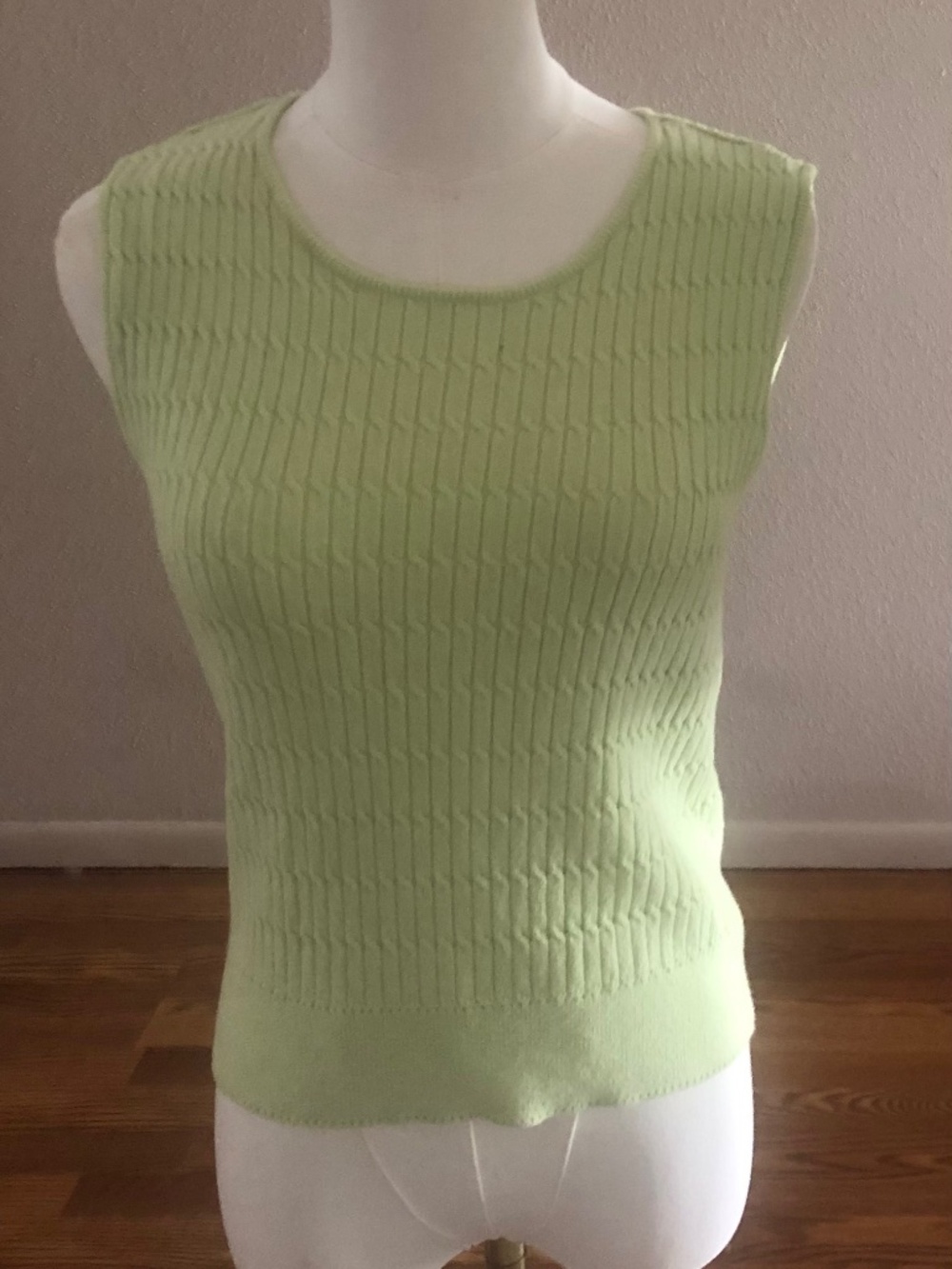 Talbots Spring Green Top